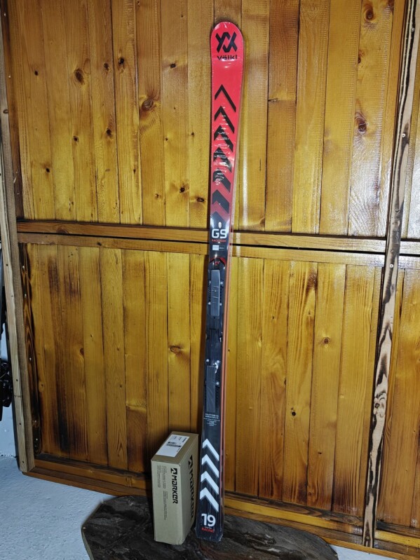 NOVÉ LYŽE VOLKL RACETIGER GS WORLDCUP JR FIS 170CM --MODEL 2024--